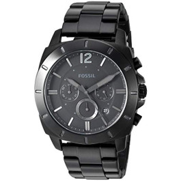 Horlogeband Fossil BQ2168 Roestvrij staal (RVS) Zwart 24mm